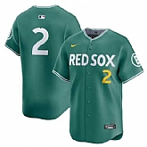 Men's Boston Red Sox #2 Alex Bregman Green 2025 City Connect Limited Stitched Jerseys Dzhi,baseball caps,new era cap wholesale,wholesale hats